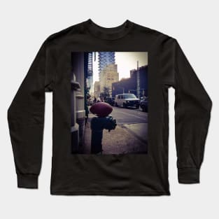 Dreaming of being a man, SoHo, Manhattan, NYC Long Sleeve T-Shirt